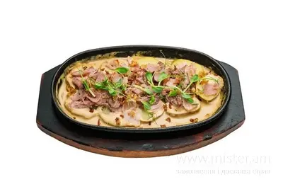 Сковорідка з моцного кабана М`ясо в бокалі  undefined фото