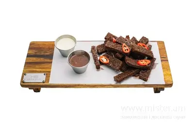 Грінки пивні М`ясо в бокалі undefined фото