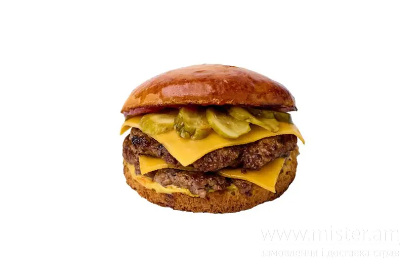 Double Cheeseburger (дабл чізбургер) - "Richie`s House" в Рівному фото 