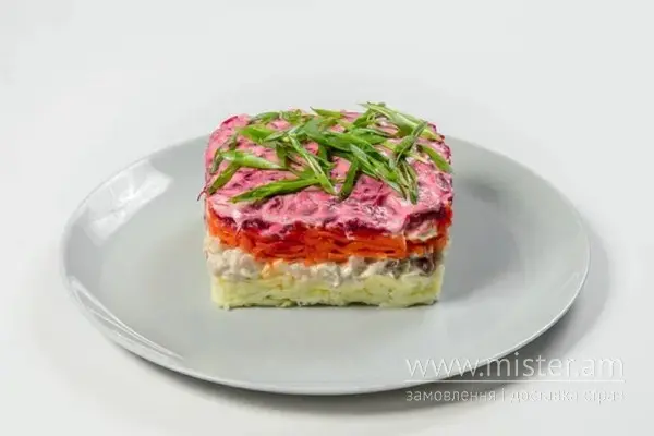 Салат "Оселедець під шубою" - "Multi Cook" в Черкасах фото 