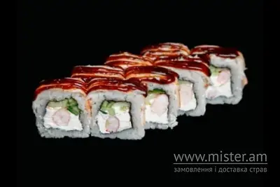 Рол "Філадельфія дабл" з креветкою Sushi-Pizza by La Spezia (вул.Харківська, 5/1) undefined фото