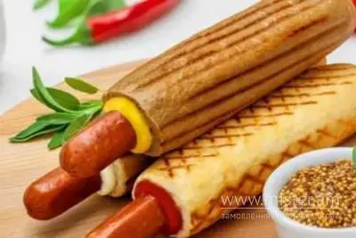 Французький хот-дог з ковбаскою Кумпір хаус undefined фото