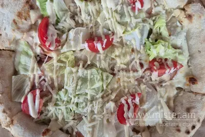 Піца "Цезар з куркою і беконом" Ресторація Озеро undefined фото
