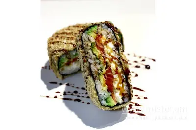 Суші бургер з лососем Хочу Sushi-Pizza & Grill undefined фото