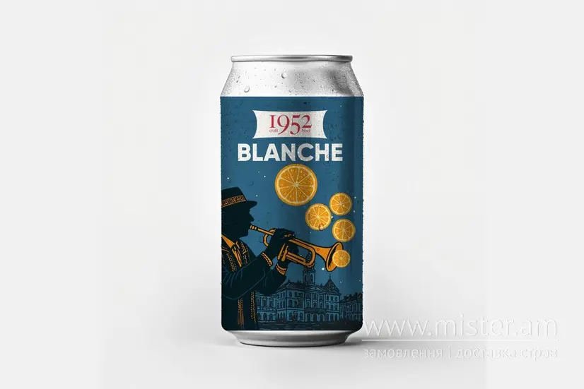 Пиво "Blanche" ж/б - "Ребра та вогонь" в Чернівцях фото