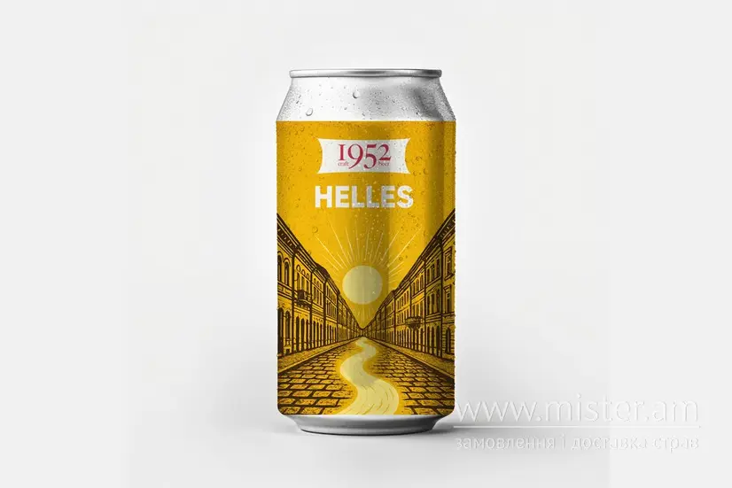 Пиво "Helles" ж/б - "Ребра та вогонь" в Чернівцях фото