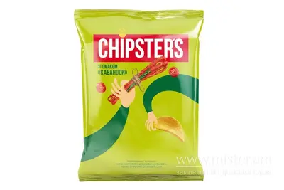 Чипси Chipsters Кабаноси 100 г SOLOD PROSPEKT undefined фото