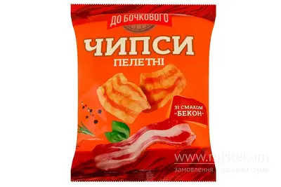 Чипси пшенично-картопляні пелетні "Бекон" 50 г SOLOD PROSPEKT undefined фото