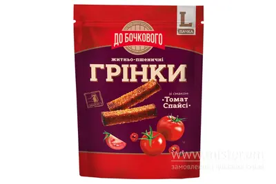 Грінки житньо-пшеничні "Томат спайсі" 120 г SOLOD PROSPEKT undefined фото