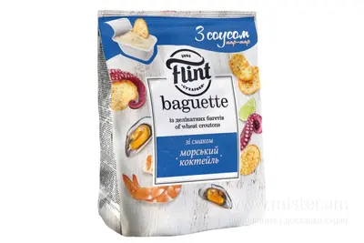 Багети пшеничні "Морський коктейль" з соусом "Тартар" 50+15 г SOLOD PROSPEKT undefined фото