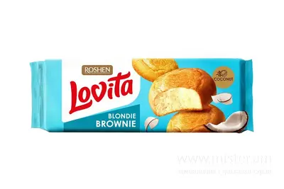 Печиво Рошен Ловіта Брауні Кокос SOLOD PROSPEKT undefined фото