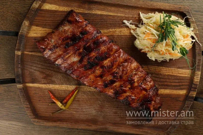 Ребра часникові - "Ribs House" в Рівному фото
