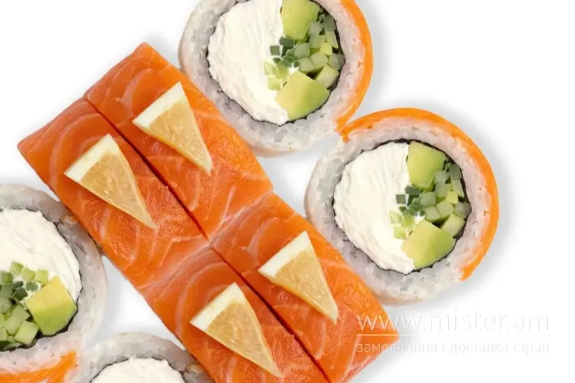 Рол "Philadelphia" з лимоном та авокадо - "Kilogram Sushi" в Сумах фото