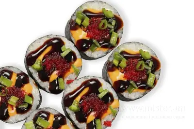 Рол "Вулкан" з ікрою тобіко та спайсі Kilogram Sushi undefined фото