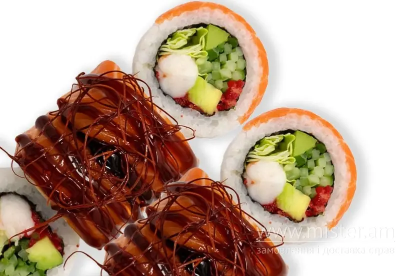 Рол "Червоний дракон"  - "Kilogram Sushi" в Сумах фото 