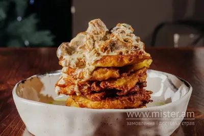 Деруни з лісовими грибами Кучері undefined фото