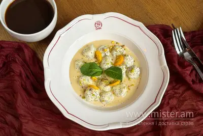Ліниві вареники з маком та фісташковим кремом Патіс'єр Хряк undefined фото