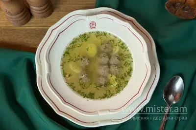 Бульйон з фрикадельками Хряк undefined фото