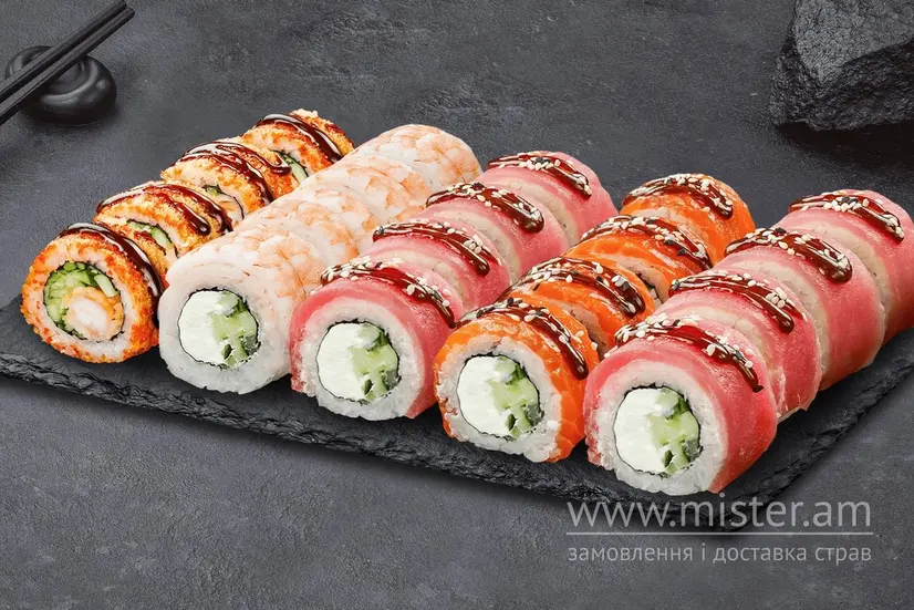 Суші-сет "50/50" - "Sushi Master" в Сумах фото 