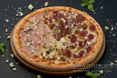 Піца "Чотири м`яса" 30 см Rockit Pizza undefined фото