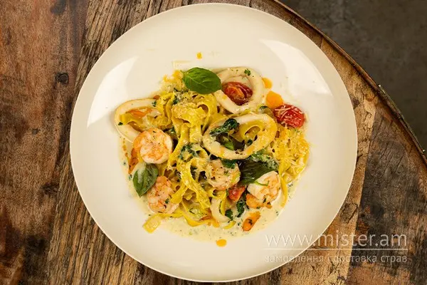 Фетучіне з морепродуктами - "1708 Pizza di Napoli" в Кропивницькому фото