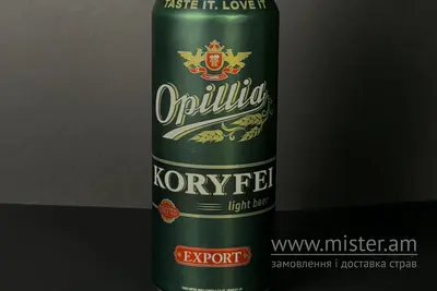 Пиво Опілля Експорт Корифей ж/б  Spraga Тараскова undefined фото