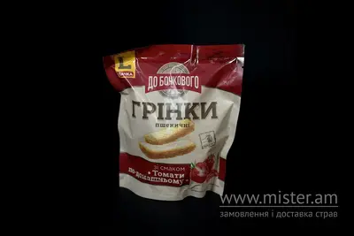 Гріночки до бочкового зі смаком томату Spraga Тараскова undefined фото