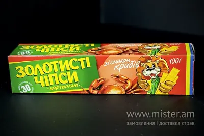 Чіпси Золотисті зі смаком краба Spraga Тараскова undefined фото