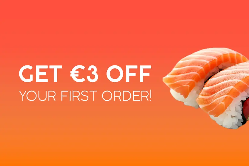 €3 Bonus on Your First Order