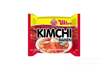 Локшина Kimchi Ramen Ottogi 120 г Red Hot Chily Shop undefined фото