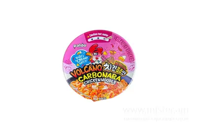 Локшина рамен Volcano Carbonara в боулі Paldo 105 г Red Hot Chily Shop undefined фото