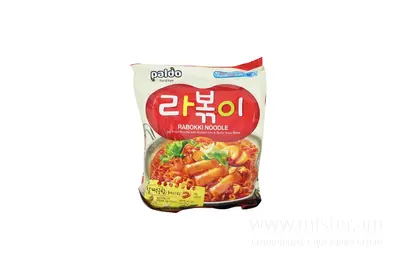 Локшина Paldo Rabokki 145 г Red Hot Chily Shop undefined фото