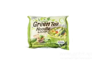 Суп рамьон вегетаріанський Green Tea Paldo 120 г Red Hot Chily Shop undefined фото