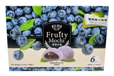 Моті зі смаком чорниці Fruity Mochi Royal Family 180 г Red Hot Chily Shop undefined фото