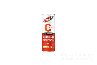 Напій газований вітамінний зі смаком червоного апельсину Zero Sugar Sagiko 325 мл Red Hot Chily Shop undefined фото