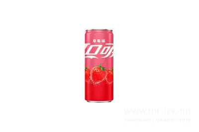 Газований напій Coca-Cola Strawberry 330 мл Red Hot Chily Shop undefined фото
