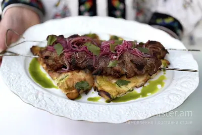 Шашлик з ошийку за фірмовим рецептом Куркулі undefined фото
