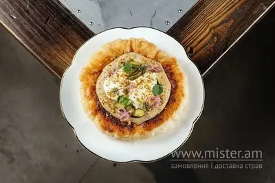 Мамин пиріжок с хумусом, м`якими яйцями та сирним соусом TEMO (Сакартвельский ресторан ТЕМО) undefined фото