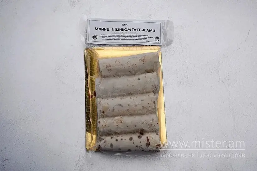 Млинці з язиком та грибами - "Caffeine" в Черкасах фото 