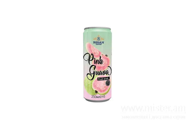 Напій Bisan 30% fruit juice drink Pink Guava 250 мл - "Red Hot Chily Shop" в Сумах фото 