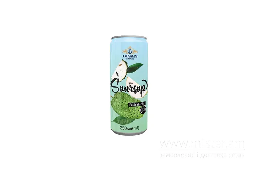 Напій Bisan 30% fruit juice drink Soursop 250 мл - "Red Hot Chily Shop" в Сумах фото