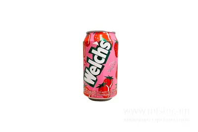 Напій газований з соком полуниці Welch’s Soda Strawberry 355 мл Red Hot Chily Shop undefined фото