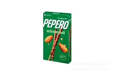 Печиво Pepero з мигдальною крихтою Lotte 128 г Red Hot Chily Shop undefined фото