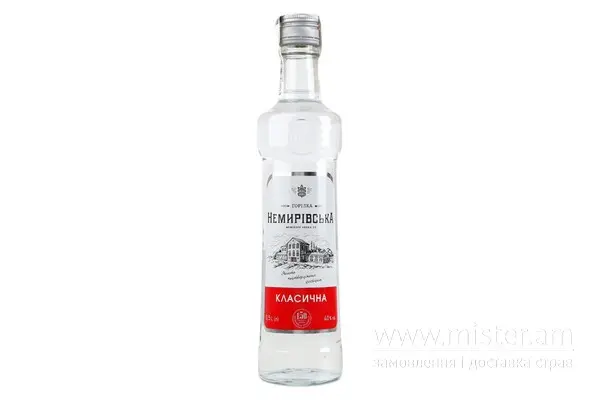 Горілка "Немирівська Класична" кругла - "Beer&Wine" в Кропивницькому фото