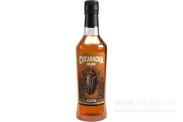 Алкогольний напій на основі рому Rum Сucaracha Spiced Gold - "Beer&Wine" в Кропивницькому фото