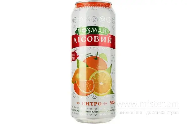 Напій б/а "Розмай Лісовий Ситро" 0,5 л - "Beer&Wine" в Кропивницькому фото
