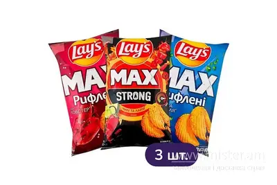 Чипси картопляні зі смаком ТМ "Lay`s MAX" Beer&Wine undefined фото