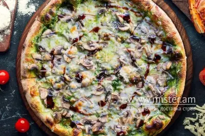 Піца Шпинат та гриби Veterano Pizza undefined фото