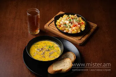 Комплексний обід з грибною юшкою Кухмістерська Хаселева undefined фото