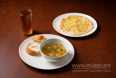 Комплексний обід з бульйоном та фрикадельками Кухмістерська Хаселева undefined фото
